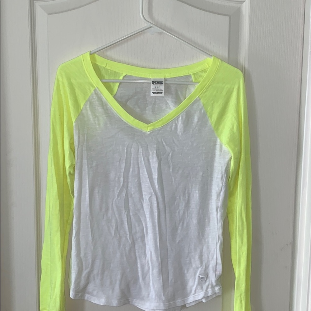 Pink long sleeve tee